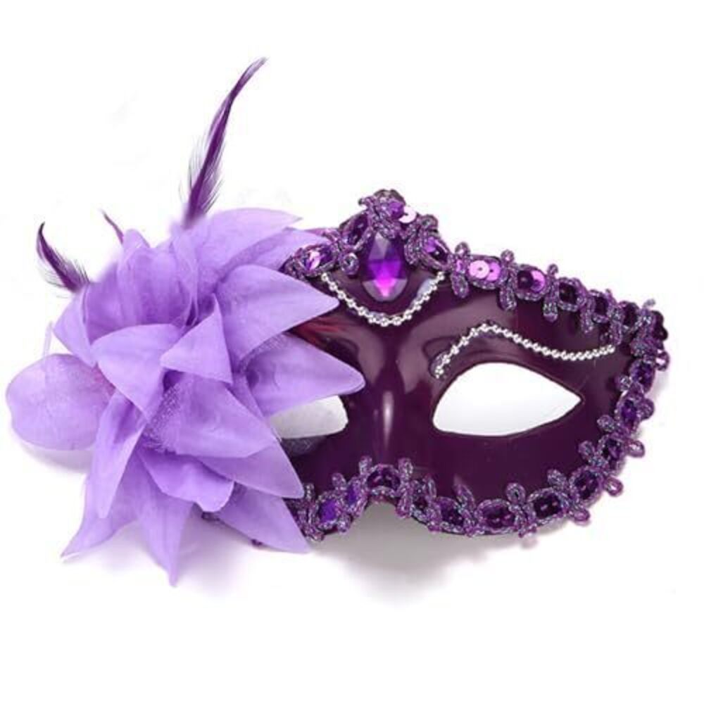 3453 Masquerade Mask Venetian Halloween Carnival Masks for Party Prom Ball